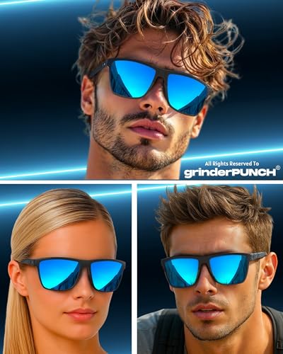 Polarized Driving Sunglasses Punch for Men Lightweight UV400 Protection
| Men's Punch Polarized Sunglasses Anti Glare S